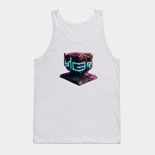 Futuristic Style Tank Top